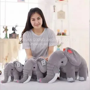OEM ODM Hot Sell Elephant Plush Toy Pillow For Sleeping thumbnail-1