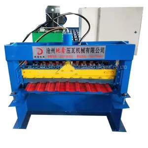 Trapezoid Roof Wall Plate Cold Roll Forming Machine thumbnail-1