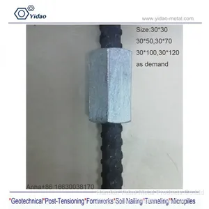 High Strength Full Thread Steel Bar/ Post Tensioning Bar thumbnail-5
