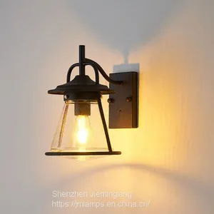 Outdoor Waterproof Solar Powered Town House Lawn Garden Bungalow Pathway Fence Street Post LED Lights JML-WLL-A2075 thumbnail-2