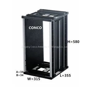 ESD PCB Magazine Antistatic Magazine Rack 355*315*580 mm thumbnail-1