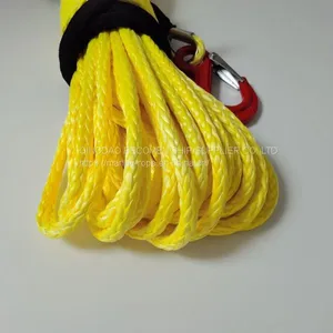 RECOMEN High Strength 12000lbs Electric Winch 12v 4wd Winch Water Resistant Synthetic Rope Heavy Duty Remote thumbnail-1