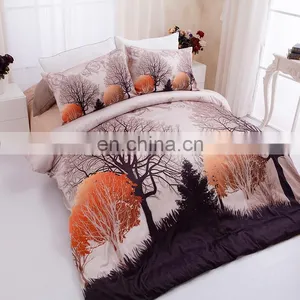 Beautiful Night Scenery Bedding 4 Piece Full 3D Printed Bedclothes Duvet Cover Set With Pillow Case thumbnail-1