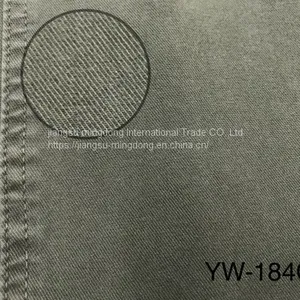 73.8%Cotton 19%Rayon 7.2%Spandex Bi-Stretch Peached Twill Fabric thumbnail-1