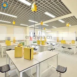 School Laboratory Furniture Work Bench Computer Lab Furniture Table thumbnail-4