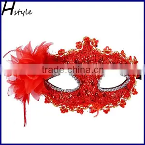 2016 Simple Design Masquerade Party Mask Beauty Flower MJA180 thumbnail-1