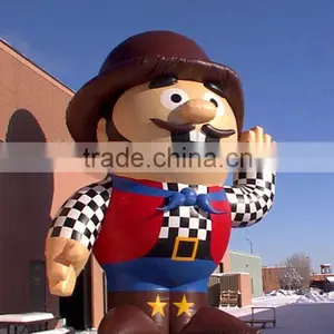 New Design Lovely Inflatable Mascot for Outdoor Exhibition With Logo Printing thumbnail-1