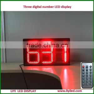 Remoter Control Customized 3 Digits Number LED Display thumbnail-4