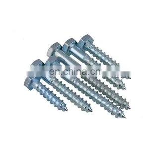 Stainless Steel SS304 Hexagon Head Wood Lag Screw DIN571 thumbnail-1