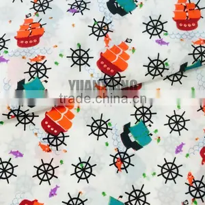 T90/C10 Sailing Boat Printed Fabric Tc Shirt Fabric thumbnail-4