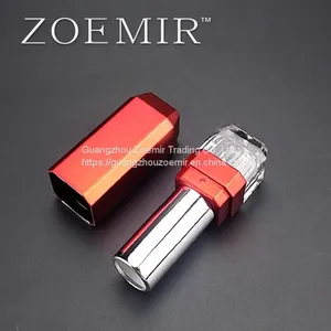High Quality Cosmetic Packaging Empty Luxury Crystal Lipstick Tube thumbnail-3