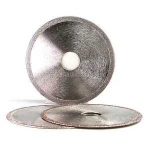 4 Inch Electroplated Diamond CBN Cutting Wheel Super Thin High Precision Cutting Disc thumbnail-1