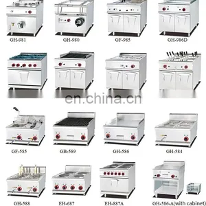 Free Standing Restaurant Kitchen Electric Cooking Range With 4 Hot Plate & Electric Oven thumbnail-3