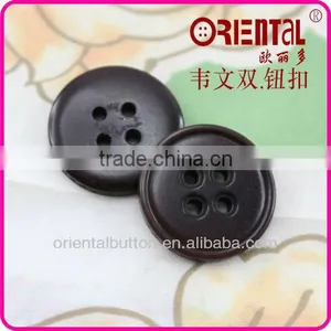 High Standard 4 Holes Natural Corozo Buttons thumbnail-3
