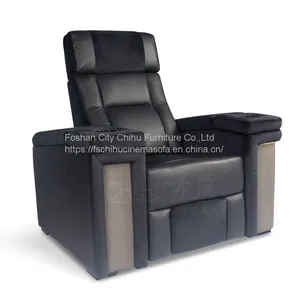 New Designs Modern Home Furniture Special Use Fabric Electric Recliner Moive Cinema Sofa thumbnail-2