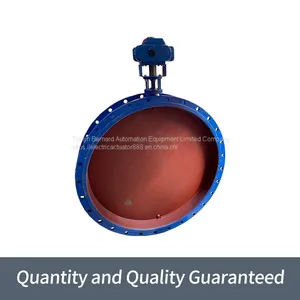 Bernard Intelligent Electric Actuator D941W - 2.5 - C Caliber DN1100 Fine Small Ventilation Butterfly Valve thumbnail-1
