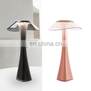 Modern LED Bedside Wireless Rechargeable Lamp Desk With 1200mAh Battery Table Lamp thumbnail-5
