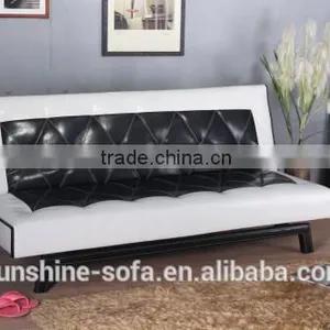 Latest Design Black& Red Leather Office Chair / Folding Sofa Bed thumbnail-4