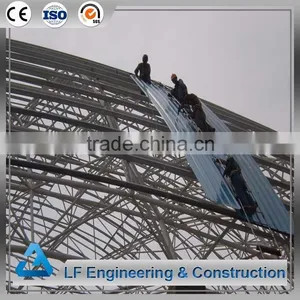 Steel Frame Structure Dome Roofing for Coal Storage thumbnail-5