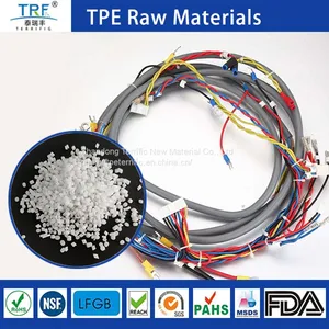 Factory Direct Sale Halogen-Free Flame Retardant V0 TPE Particles for Cable Jacket thumbnail-4
