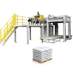 High Position Automatic Palletizer Machine 500-1500 Bag Per Hour thumbnail-1
