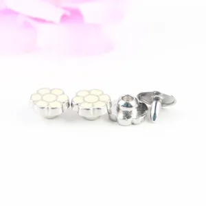 Custom Logo Studs Rivets Metal Clothes Button Metal Button Rivet for Leather Bag thumbnail-2