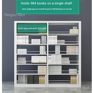 Bookshelf MTB475-Industrial Open Front|Expandable Starter/Adder Design for Modern Home Libraries & Design Studios thumbnail-1