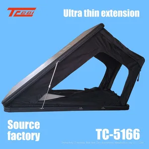 Extended Thin Roof Tent Factory Supplies Outdoor Camping Without Setting up SUV Car Mounted Aluminum Alloy Hardtop Tent thumbnail-4