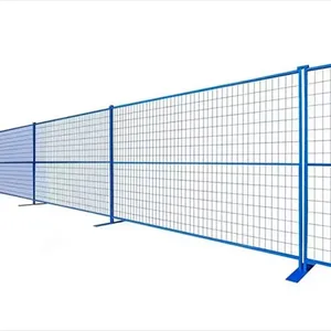 Canada Construction Temporary Fence Welded Wire Mesh Panel thumbnail-1