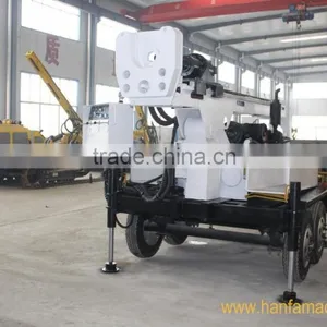 HF150T Trailer Mounted DTH Hammer Water Well Drilling Rig Quality Choice thumbnail-2