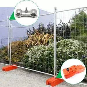 Hot Dipped Galvanized Outdoor Welded Fence Australia Temporary Fence Compliant for Construction & Event Use thumbnail-2
