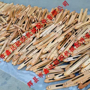 Wooden Shuttle With Pulley For Hand Loom Textile Accessories thumbnail-3