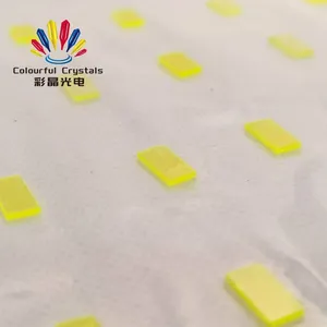 YAG (Ce) Scintillation Crystals Available in As-grown Wafers, Polished Wafers and Coated Wafers. thumbnail-3