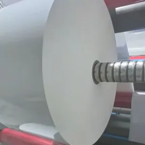 Vellum(matt) Adhesive Paper for Label Die Cut and Printing Good, Need Wax Ribbon When Use Barcode Printer thumbnail-1