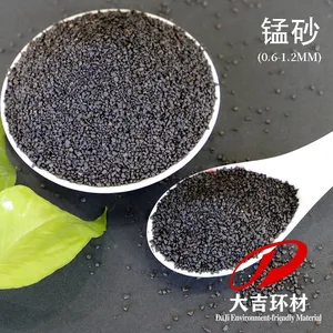 Manganese Sand Filter Media, Water Treatment Filter Material, 25%-45% MnO₂ Content, For Removing Iron And Manganese From Well Water thumbnail-2