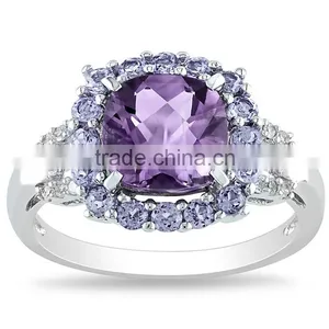 18k Gold Jewelry Diamond Wedding Fashion Man Ring thumbnail-6