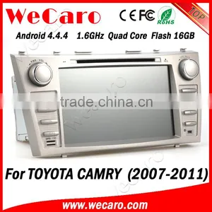 Wecaro WC-TC8006 Android 4.4.4 Car Stereo 2 Din Dvd Gps Player for Toyota Camry 2007-2011 Radio Gps tv Tuner thumbnail-1