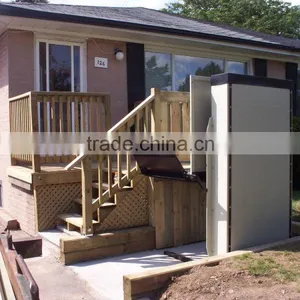 Wheelchair Lift With no Obstacle Used for Elder Aged Disabled People thumbnail-3