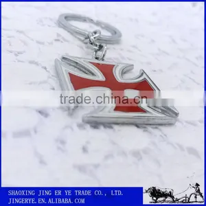 Cross Zinc Alloy Custom Made Metal Keychains thumbnail-3