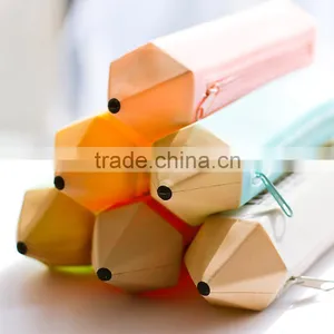 Custom Silicone Pencil Case Soft Silicone Pen Bag thumbnail-3