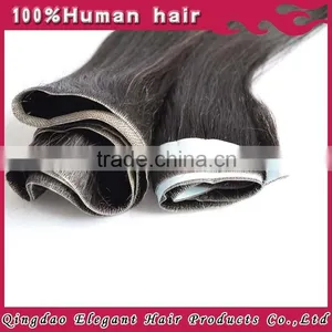 Wholesale 100% Virgin Remy Brazilian Human Hair pu Skin Weft Extension thumbnail-4