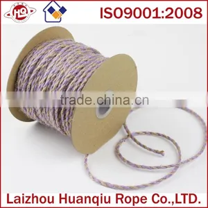 2.5mm 2 Ply Twisted Ivory and Natural Jute Twine 25yard thumbnail-6