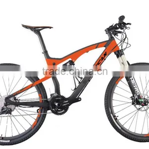 Sport Carbon Fiber Mountain Bike Wholesale Bicycles for Sale 27.5 Suspension Carbon Bike thumbnail-1