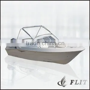 China 8 Persons 115-200hp Outboard Engine Powerful Fiberglass Vessel for Sale thumbnail-1