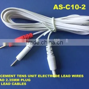 Tens Electrode Wire Lead With 2.35mm DC Plug thumbnail-1