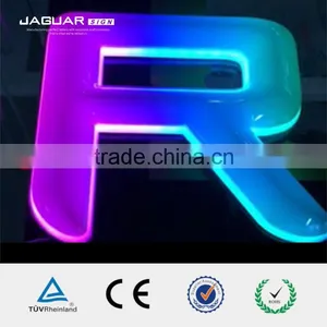 Top Quality Outdoor Usage Changeable Acrylic Moving Led Illuminous Letters Sign thumbnail-3