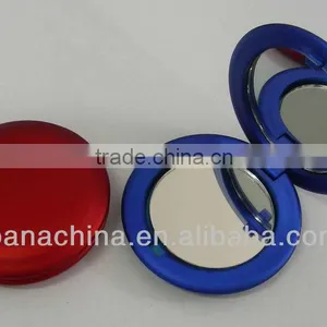 Sweet Round Plastic Double Side Pocket Mirror thumbnail-1