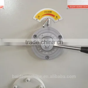 QC12K-10*2500 Swing Beam Hydraulic Shearing MachineCNC Hydraulic Shearing Machine for Sale With a Good Quality thumbnail-5