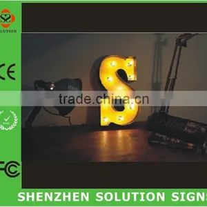 Direct Factory of Fairground and Wedding Site Water Proof Decorative Metal LED 3D Letter thumbnail-5