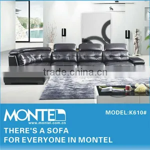 Latest Living Room Leather Sofa Set Design thumbnail-1